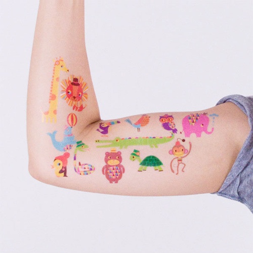 Tatuajes temporales para niños de Tattly