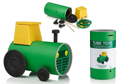 Tube Toys, el envoltorio que se convierte en el juguete