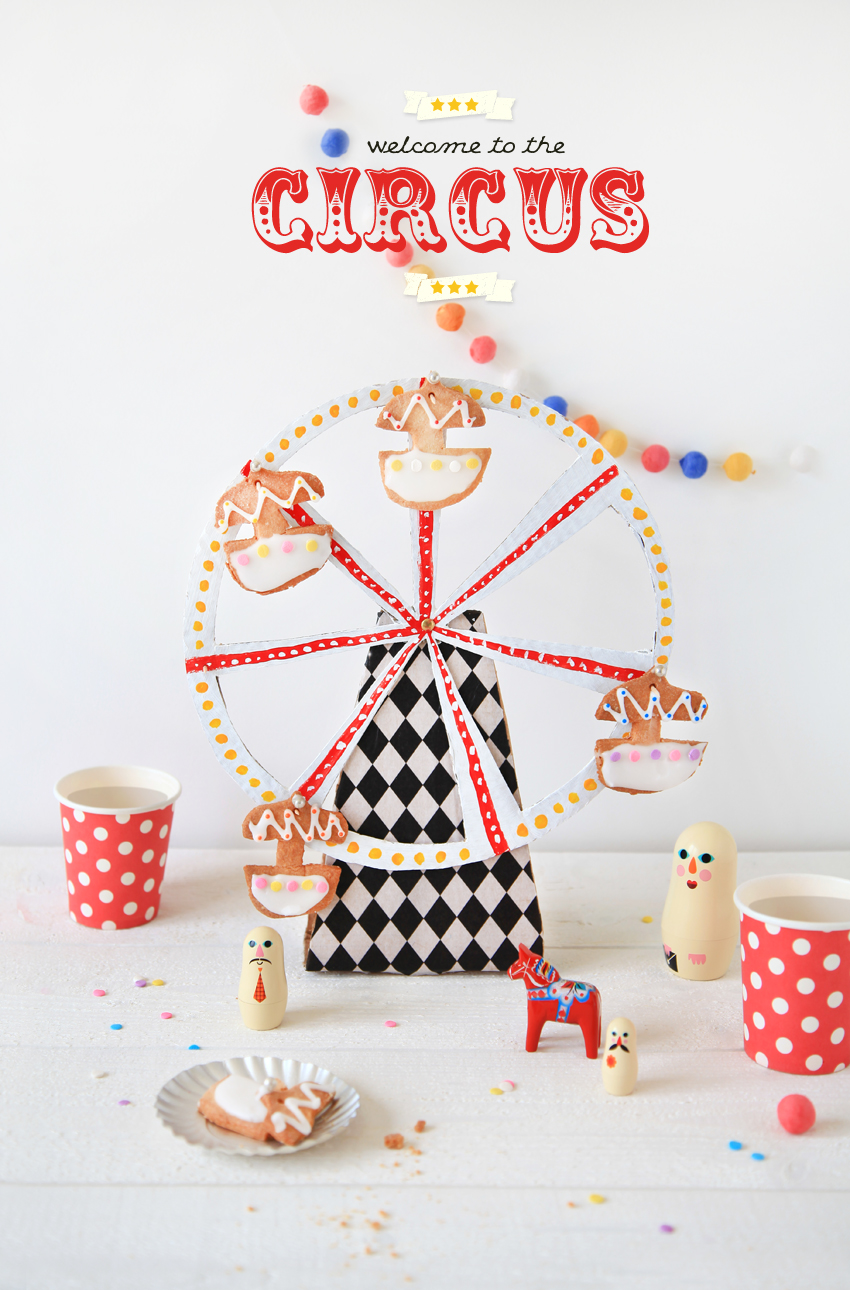 DIY: Una noria para tu próxima fiesta infantil «Circus»