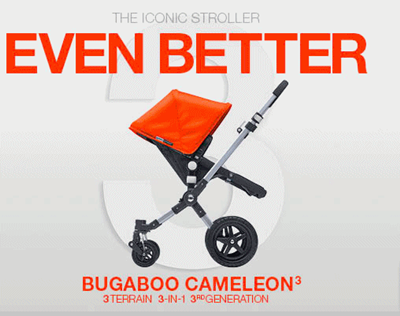 Bugaboo Cameleon 3, el bólido de las sillitas de niños