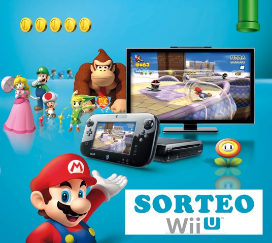 ¡SORTEO NINTENDO! Dos Consolas Wii U con Nintendo Land