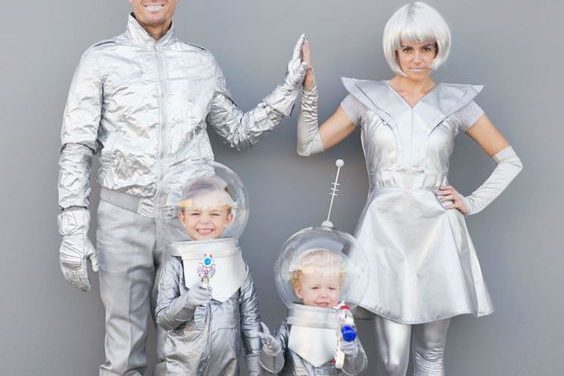5 disfraces infantiles ¡súper creativos! para disfrutar de una fiesta en el espacio