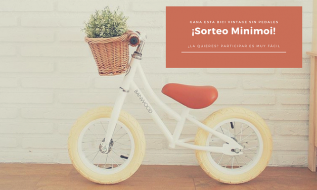 Sorteo: Una bici vintage sin pedales para tu peque