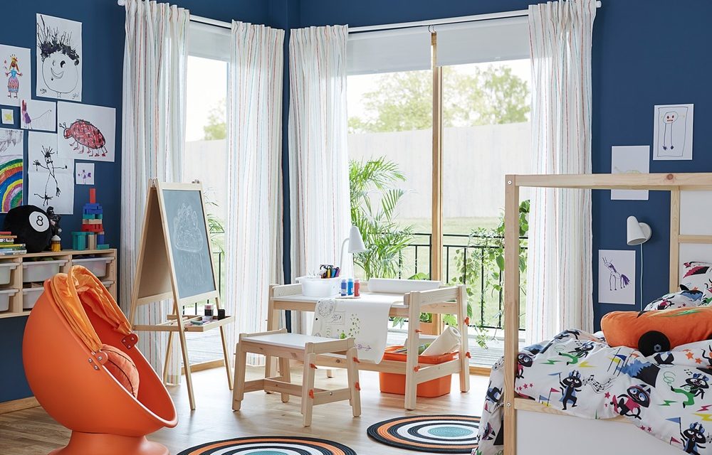 Colección Flisat de Ikea: excelente para una habitación Montessori