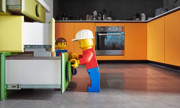 Una casa inspirada en el mundo Lego