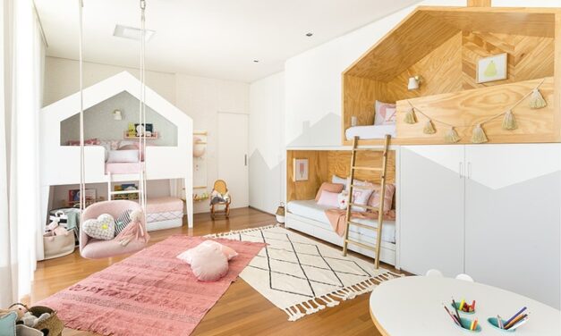 Un dormitorio infantil funcional y bonito