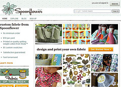 Spoonflower, diseña tu propia tela