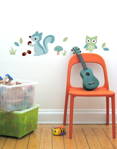 Ideas creativas de decoración infantil con pegatinas