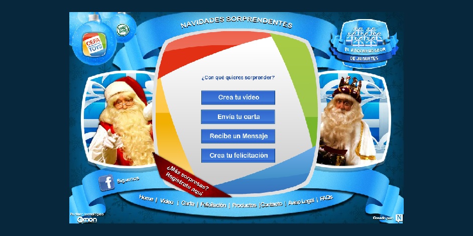 ¿Sabes que Papá Noel y los Reyes Magos pueden enviarle un vídeo personalizado a tus hijos?