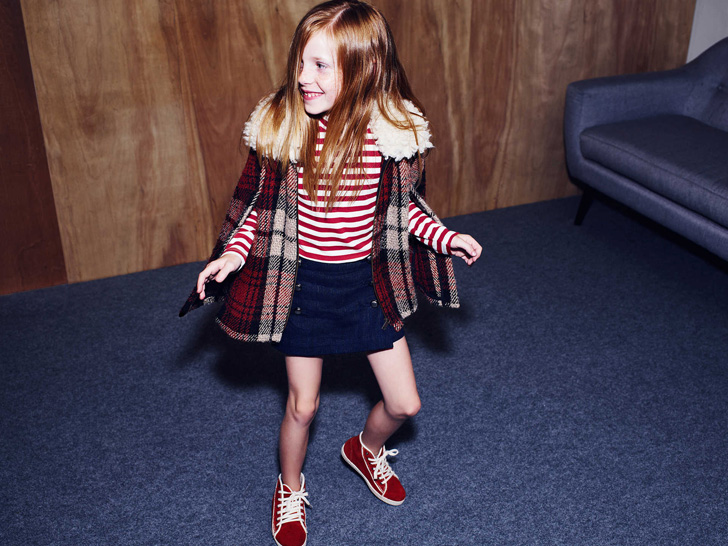 Colección de otoño en moda infantil Zara Kids