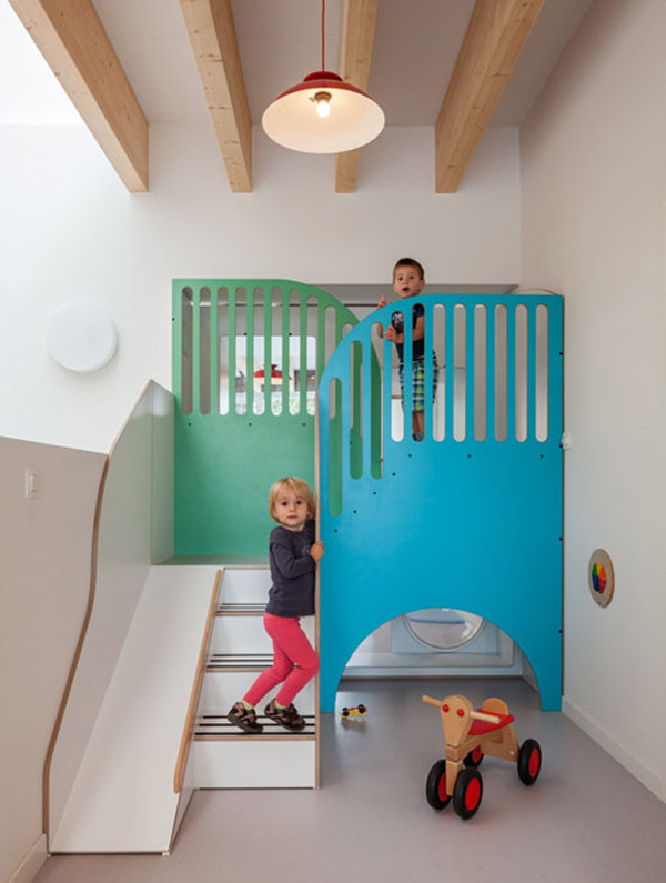 Espacio infantil de diseño en Bruselas