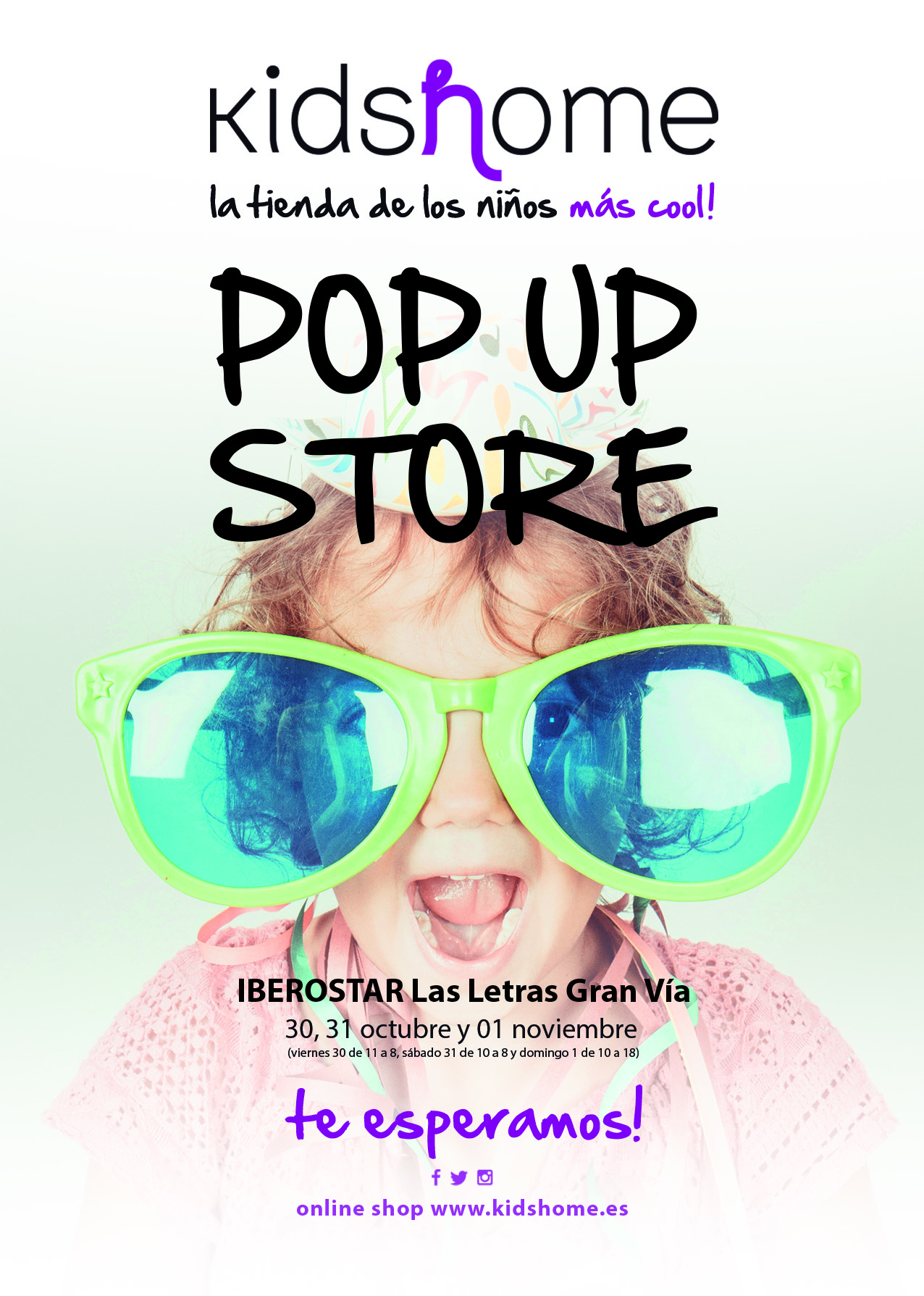 Kidshome llega a Madrid con su Pop Up Store ¡no te lo pierdas!