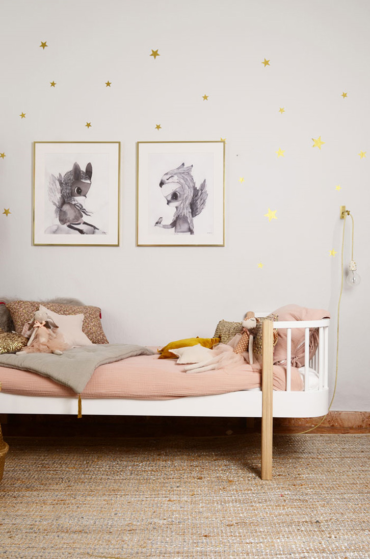 Precioso dormitorio infantil para una niña
