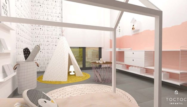 Diseño de habitaciones en 3D con la multitienda TocToc