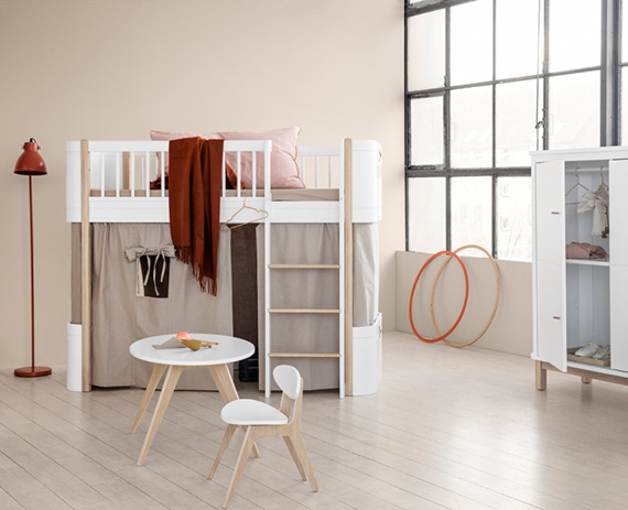 Muebles infantiles escandinavos de Oliver Furniture