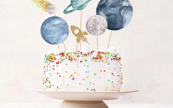 Tartas de cumpleaños infantiles: tartas espaciales