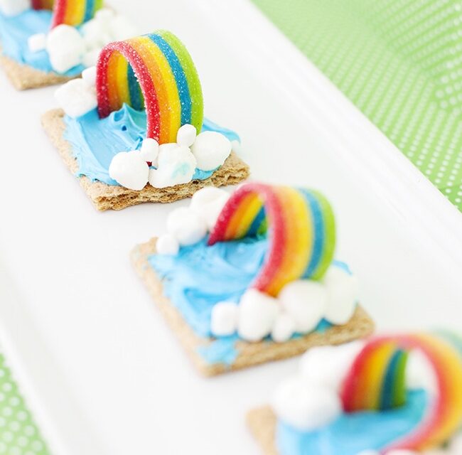 Recetas infantiles:  galletas arcoíris