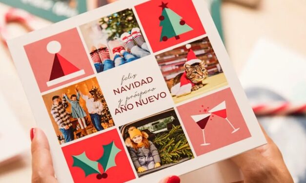 Calendarios y postales navideñas personalizadas