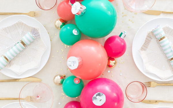 Decoración con globos: decorar una mesa infantil con globos