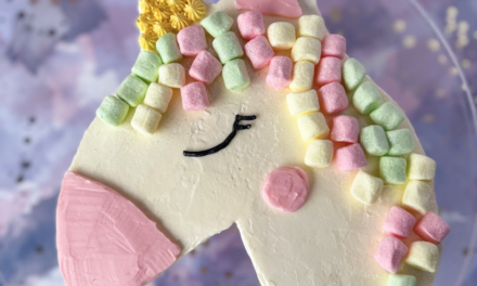 Ideas de cumpleaños infantil: una tarta unicornio fácil y rápida